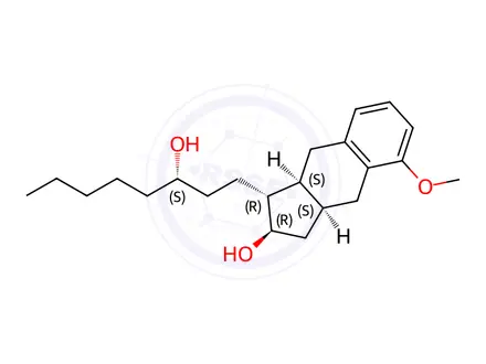 Chemical structure of Treprostinil Impurity 1