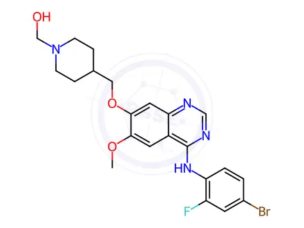 Chemical structure of Vandetanib Impurity 3 (Hydroxy Vandetanib)