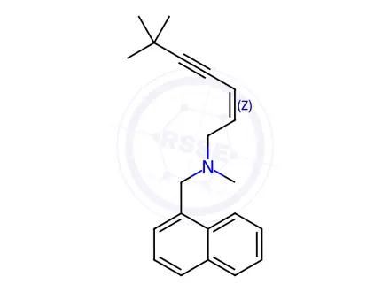 Chemical structure of Terbinafine EP Impurity B