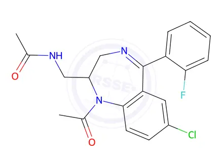 Chemical structure of Midazolam Impurity 71