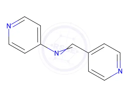 Chemical structure of N.,1-bis (pyridin-4-yl) methylamine