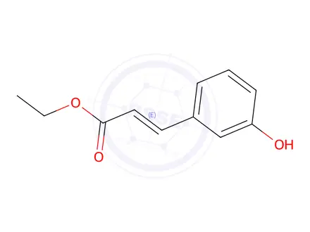 Chemical structure of Ethyl (E)-3-(3-hydroxyphenyl)acrylate