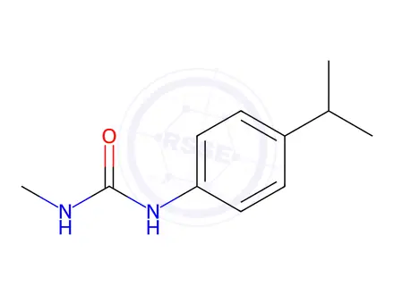 Chemical structure of 1-(4-Isopropylphenyl)-3-Methylurea