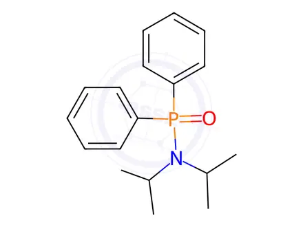 Chemical structure of N,N-Diisopropyl-P,P-diphenylphosphinamide