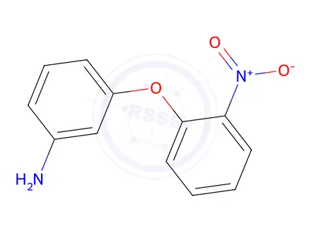 Chemical structure of 3-(2-Nitrophenoxy)aniline