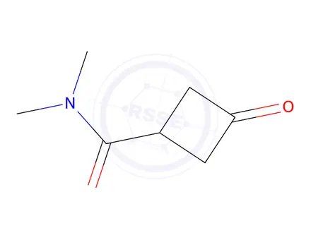 Chemical structure of N,N-Dimethyl-3-oxocyclobutane-1-carboxamide