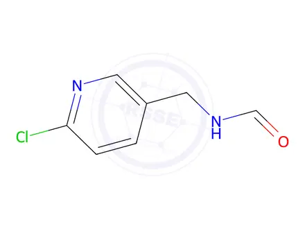 Chemical structure of 2-CHLORO-5-FORMYLAMINOMETHYLPYRIDINE