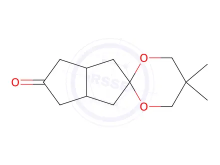 Chemical structure of (3aR,6aS)-5,5-Dimethyltetrahydro-1H-spiro[[1,3]dioxane-2,2-pentalen]-5(3H)-one