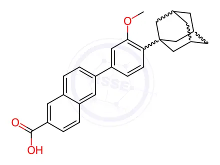 Chemical structure of Adapalene Impurity 44