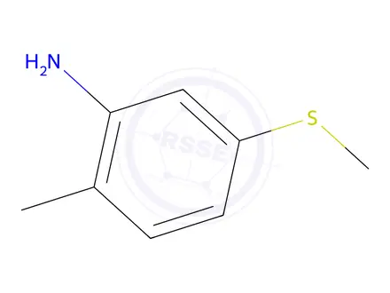Chemical structure of 2-methyl-5-(methylsulfanyl)aniline