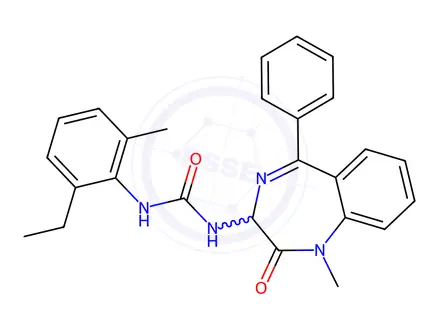 Chemical structure of YM 022 Impurity 227