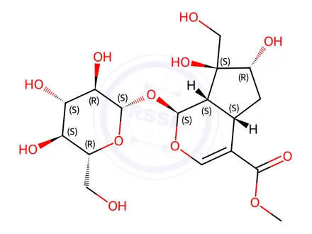 Chemical structure of Asperulosidic Acid Impurity 6