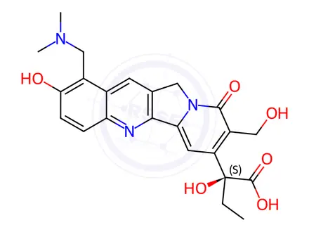 Chemical structure of Topotecan Impurity 12