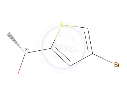 Chemical structure of (R)-1-(4-Bromothiophen-2-yl)ethanol