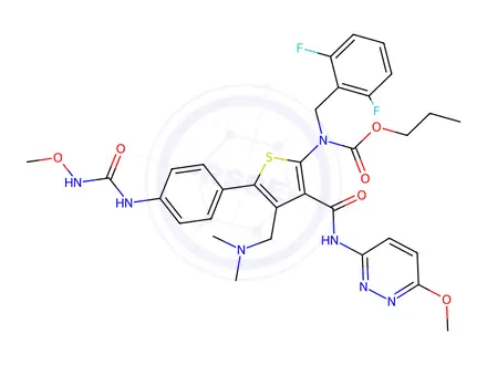 Chemical structure of Relugolix Impurity 160