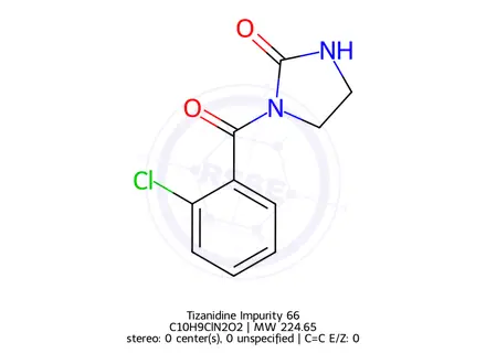 Chemical structure of Tizanidine Impurity 74