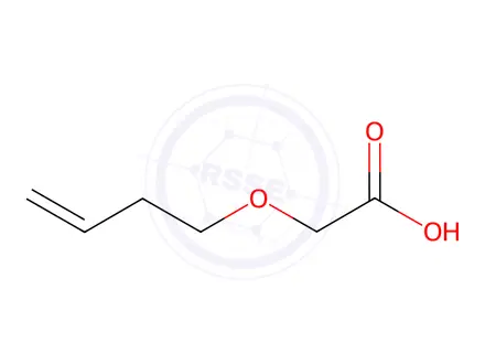 Chemical structure of 2-(But-3-en-1-yloxy)acetic acid