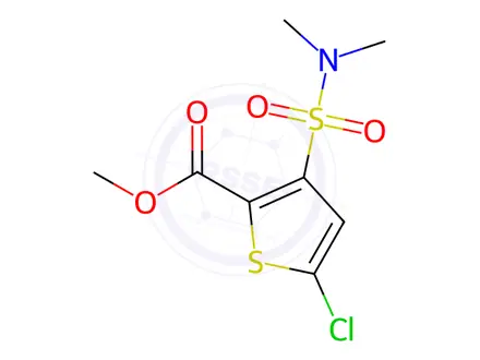 Chemical structure of Lornoxicam Impurity 117