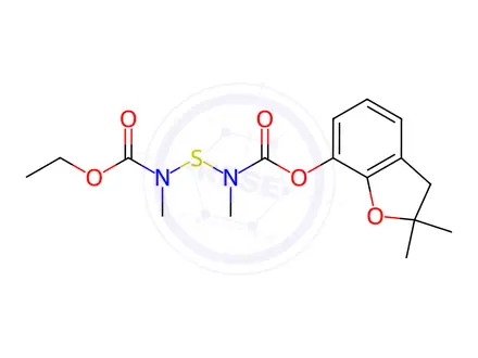 Chemical structure of Furathiocarb Impurity 2