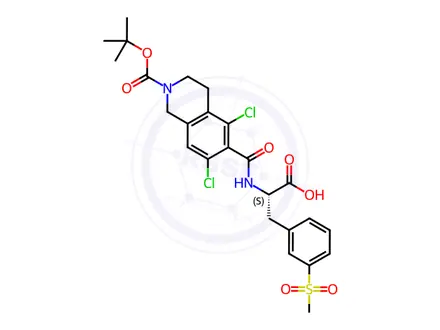 Chemical structure of Lifitegrast Impurity 189