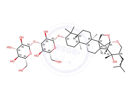 Chemical structure of Bacopaside N2