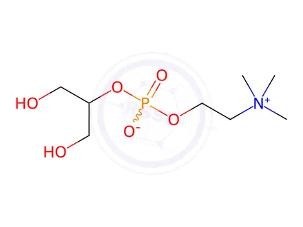 Chemical structure of Beta-Glycerylphosphorylcholine