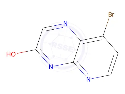 Chemical structure of 8-Bromopyrido[2,3-b]pyrazin-3-ol