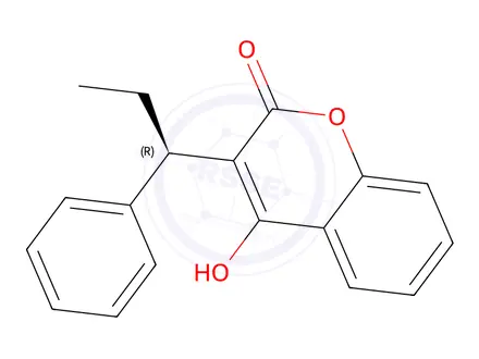 Chemical structure of Phenprocoumon Impurity 2