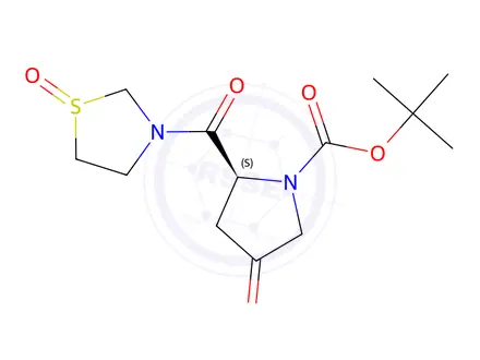 Chemical structure of Teneligliptin impurity 30