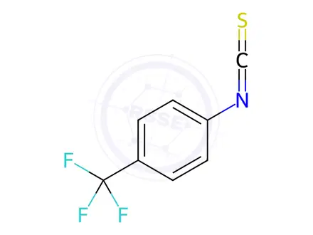 Chemical structure of 4-(Trifluoromethyl)phenyl Isothiocyanate