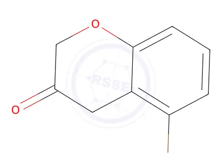 Chemical structure of 5-Bromo-3-chromanone