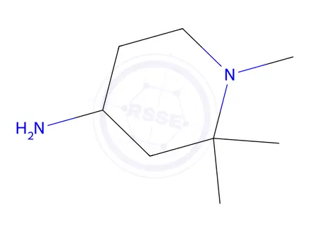 Chemical structure of 1,2,2-Trimethylpiperidin-4-amine