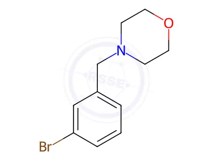 Chemical structure of 4-(3-Bromobenzyl)morpholine