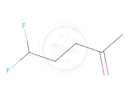 Chemical structure of 5,5-difluoropentan-2-one