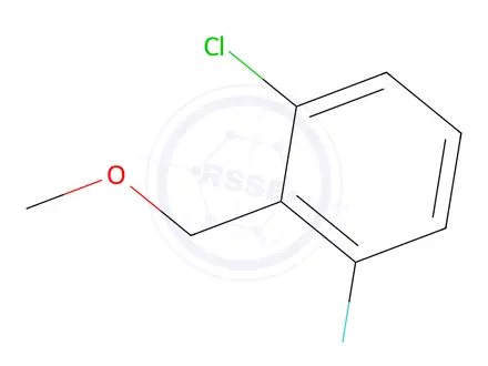 Chemical structure of 1-Chloro-3-fluoro-2-(methoxymethyl)benzene
