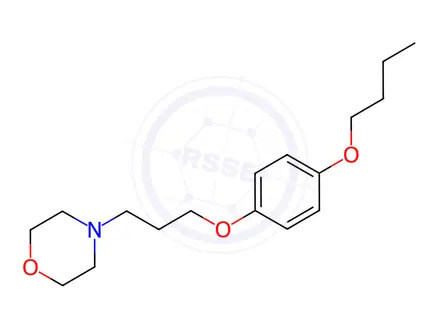 Chemical structure of Pramoxine