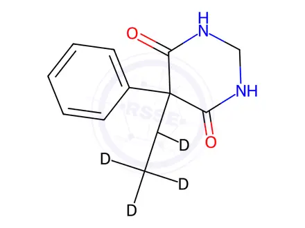 Chemical structure of Primidone-[D5]