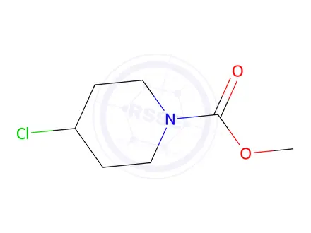 Chemical structure of Methyl 4-chloropiperidine-1-carboxylate