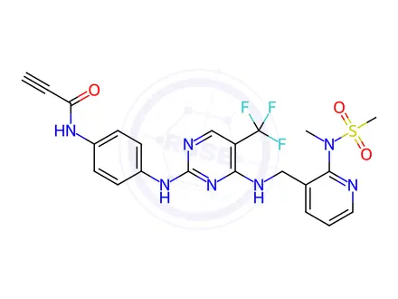 Chemical structure of Defactinib Impurity 67