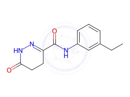 Chemical structure of n-(3-Ethylphenyl)-6-oxo-1,4,5,6-tetrahydropyridazine-3-carboxamide