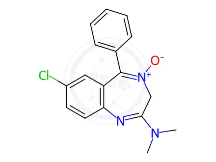 Chemical structure of Chlordiazepoxide Impurity 5