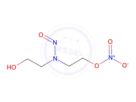 Chemical structure of O-Nitro N-Nitrosodiethanolamine