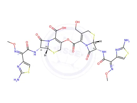Chemical structure of Cefotaxime Impurity 78