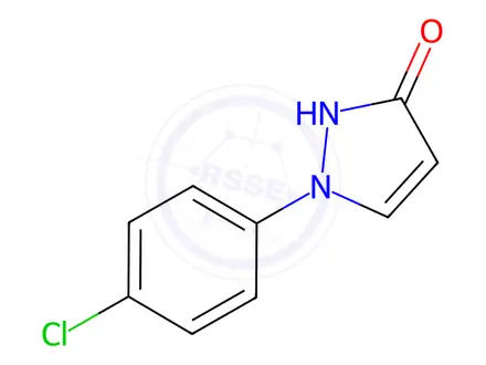 Chemical structure of 1-(4-Chlorophenyl)-3-hydroxypyrazole