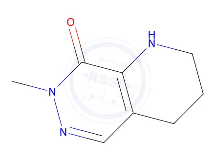 Chemical structure of 7-Methyl-1,2,3,4-tetrahydropyrido[2,3-d]pyridazin-8(7H)-one