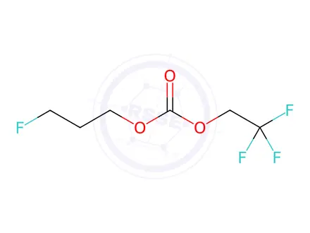 Chemical structure of 3-Fluoropropyl (2,2,2-trifluoroethyl) carbonate