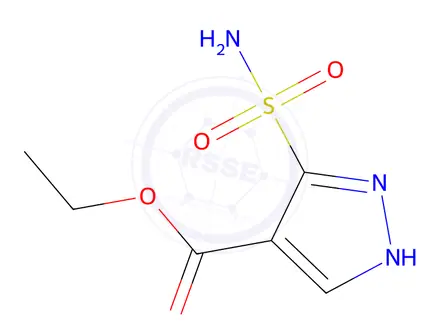 Chemical structure of ethyl 5-sulfamoyl-1H-pyrazole-4-carboxylate