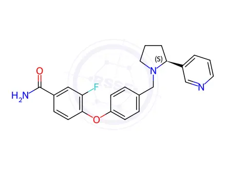 Chemical structure of Aticaprant Impurity 9