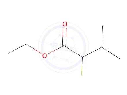 Chemical structure of Ethyl 2-mercapto-3-methylbutanoate