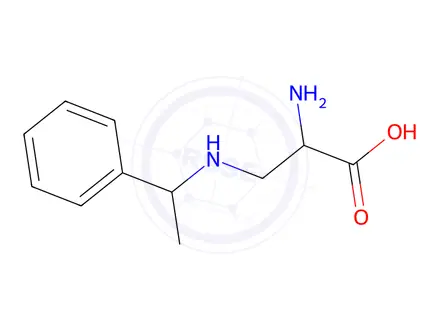 Chemical structure of 2-Amino-3-((1-phenylethyl)amino)propanoic acid